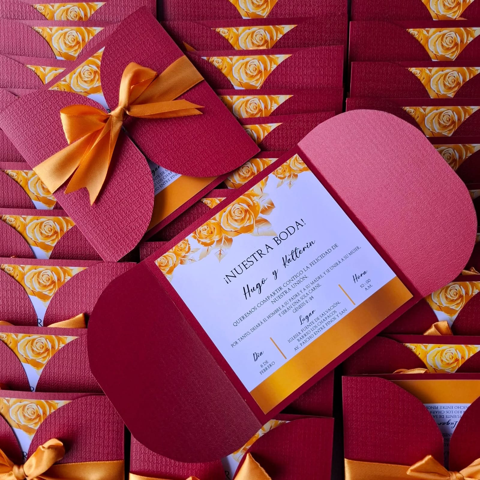 Invitaciones (100 unidades)